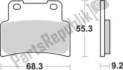 Here you can order the brake pad 214ms brake pads sinter from SBS, with part number 192214MS: