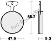 192504HF, SBS, Pastiglie freno 504hf pastiglie freno organiche    , Nuovo