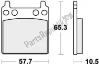 192509HF, SBS, Brake pad 509hf brake pads organic    , New