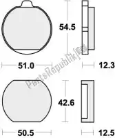 192510HF, SBS, Brake pad 510hf brake pads organic    , New