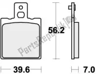 192519LS, SBS, Klocki hamulcowe 519ls spiekane klocki hamulcowe    , Nowy