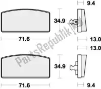 192520HF, SBS, Brake pad 520hf brake pads organic    , New