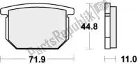 192534HF, SBS, Brake pad 534hf brake pads organic    , New