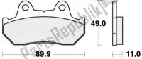 192542DCC, SBS, Remblok 542dcc brake pads organic racing    , Nieuw