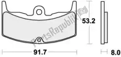 remblok 551hf brake pads organic van SBS, met onderdeel nummer 192551HF, bestel je hier online: