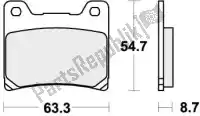 192555LS, SBS, Pastiglie freno 555ls pastiglie freno sinterizzate    , Nuovo