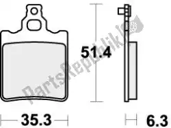 Here you can order the brake pad 574rsi brake pads sinter racing from SBS, with part number 192574RSI: