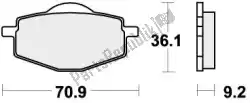 Here you can order the brake pad 575si brake pads sinter from SBS, with part number 192575SI: