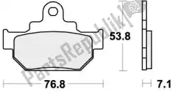 remblok 581hf brake pads organic van SBS, met onderdeel nummer 192581HF, bestel je hier online: