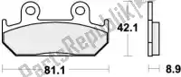192593HS, SBS, Brake pad 593hs brake pads sinter    , New