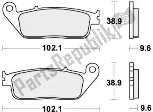 SBS 192630LS pastilha de freio 630ls pastilhas de freio sinter - Lado inferior