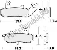 192635LS, SBS, Remblok 635ls brake pads sinter    , Nieuw