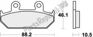 SBS 192647HS pastiglie freno 647hs pastiglie freno sinterizzate - Il fondo