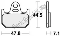 192659RQ, SBS, Brake pad 659rq brake pads organic racing    , New