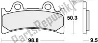 192683HS, SBS, Pastiglie freno 683hs pastiglie freno sinterizzate    , Nuovo