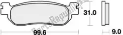 remblok 728ls brake pads sinter van SBS, met onderdeel nummer 192728LS, bestel je hier online: