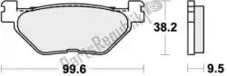 Qui puoi ordinare pastiglie freno 769ls pastiglie freno sinterizzate da SBS , con numero parte 192769LS: