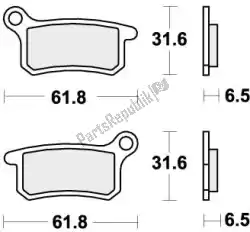 Aquí puede pedir pastillas de freno 783rsi pastillas de freno sinter racing de SBS , con el número de pieza 192783RSI: