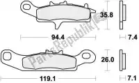 192798SI, SBS, Remblok 798si brake pads sinter    , Nieuw