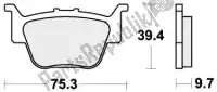 192813SI, SBS, Brake pad 813si brake pads sinter    , New