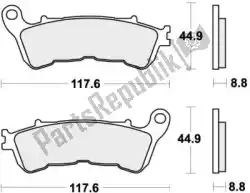 Here you can order the brake pad 828ls brake pads sinter from SBS, with part number 192828LS: