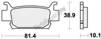 192829SI, SBS, Remblok 829si brake pads sinter    , Nieuw