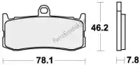 192864DC, SBS, Brake pad 864dc brake pads organic racing    , New