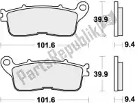 192892LS, SBS, Pastilha de freio 892ls pastilhas de freio sinter    , Novo