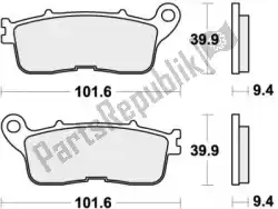 Here you can order the brake pad 892ls brake pads sinter from SBS, with part number 192892LS: