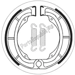 SBS 1912016 zapata 2016 zapatas de freno - Lado inferior