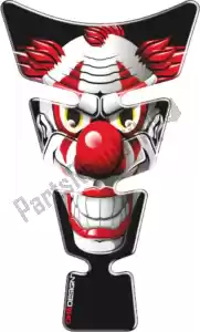 PRINT 60829120 tankpad  clown red - Onderkant