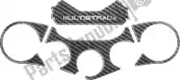60852055, Print, Triple clamp kit yoke cover, ducati multistrada 2011-2014    , New