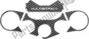 PRINT 60852055 zestaw potrójnego zacisku os?ona jarzma ducati multistrada 2011-2014 - Dół