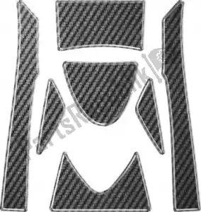 PRINT 60854070 kit abrazadera triple tapa horquilla kawasaki er6n 2012-2014 - Lado inferior