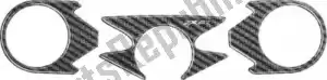 PRINT 60854090 triple clamp kit yoke cover, kawasaki zx6r 2007-2008 - Bottom side
