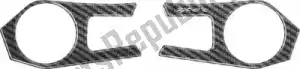 PRINT 60854095 triple clamp kit yoke cover, kawasaki zx6r 2009-2011 - Bottom side