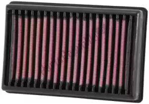 K&N 13500338 filter, air bm-1113 - Bottom side