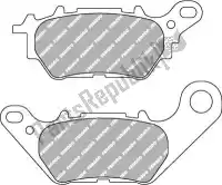 0952283E, Ferodo, Remblok fdb2283ef brake pads organic    , Nieuw