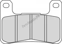 remblok fdb2178zrac brake pads sinter racing van Ferodo, met onderdeel nummer 0952178Z, bestel je hier online: