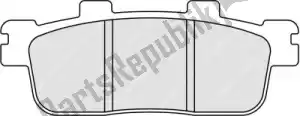 FERODO 0952226E brake pad fdb2226ef brake pads organic - Bottom side