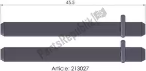 MOTO MASTER 6264213027 rep 213027, brake pad pin - Bottom side