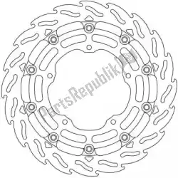 Qui puoi ordinare disco 112245, fiamma 5,5mm serie racing da Moto Master , con numero parte 6215112245: