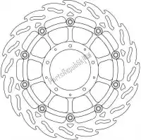 6206113173, Moto Master, Schijf 113173, flame float alu disc 320    , Nieuw