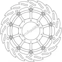 Ici, vous pouvez commander le disque 113173, flamme flotteur disque alu 320 auprès de Moto Master , avec le numéro de pièce 6206113173: