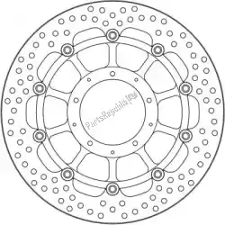 Ici, vous pouvez commander le disque 113174, halo float alu offs. Disque 320 auprès de Moto Master , avec le numéro de pièce 6221113174: