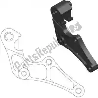 6288211068, Moto Master, Pièce de rechange 211068, support adaptateur d'étrier    , Nouveau