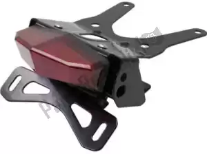 DRC D4518706 div edge aluminum. t/l holder kit red lense - Bottom side