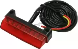 DRC D4529330 tail light with red lens - Upper side