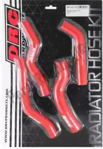 DRC D4701103 radiator hose, red - Bottom side