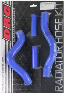 DRC D4701593 radiator hose, red - Bottom side